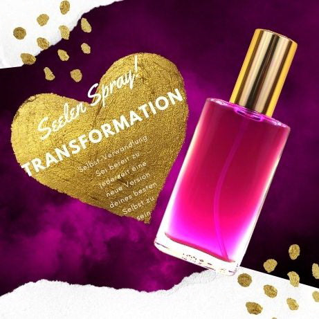 Kategoriebild für das Seelen Spray Transformation mit dem Spray im Vordergrund