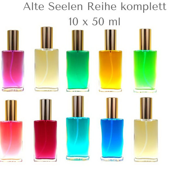 Alte Seelen Reihe komplett in der 50 ml Variante - Seelen Sprays von Urvertrauen